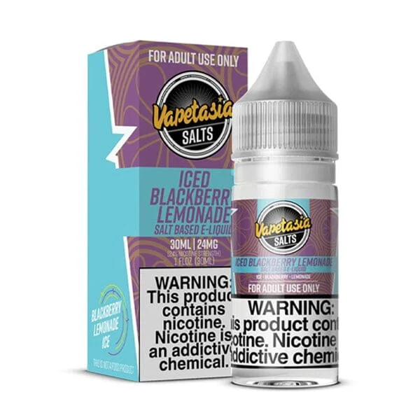 Iced Blackberry Lemonade by Vapetasia Salts 30ml