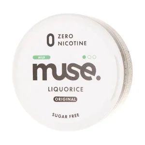 Liquorice Zero Nicotine Pouches by Muse