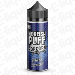 Moreish Puff Popcorn Salted Caramel Popcorn 100ml Shortfill Vape Juice