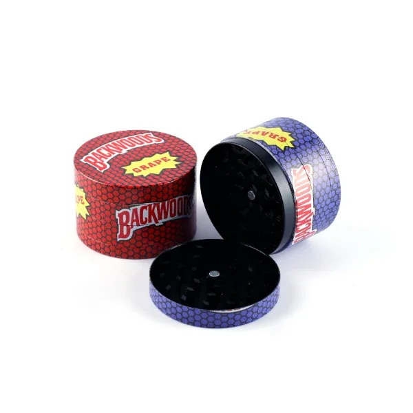 Backwoods 50mm 4 Part Zinc Alloy Herb Grinder
