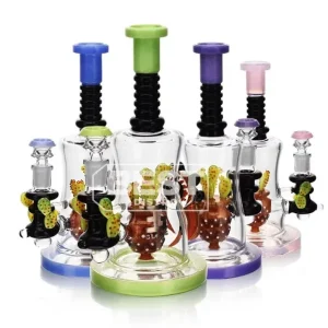 Bonsai Slime Heady Glass Water Pipe 10″