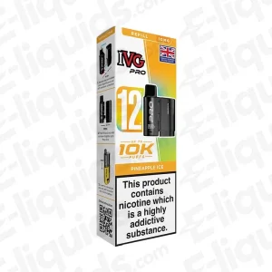 IVG Pro 12 10mg Pineapple Ice Prefilled Pod