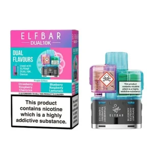 Elf Bar Dual 10K Refill Pack - Purple Edition