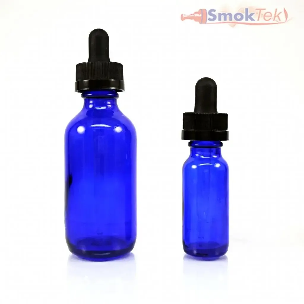 Cobalt Blue Glass Bottle
