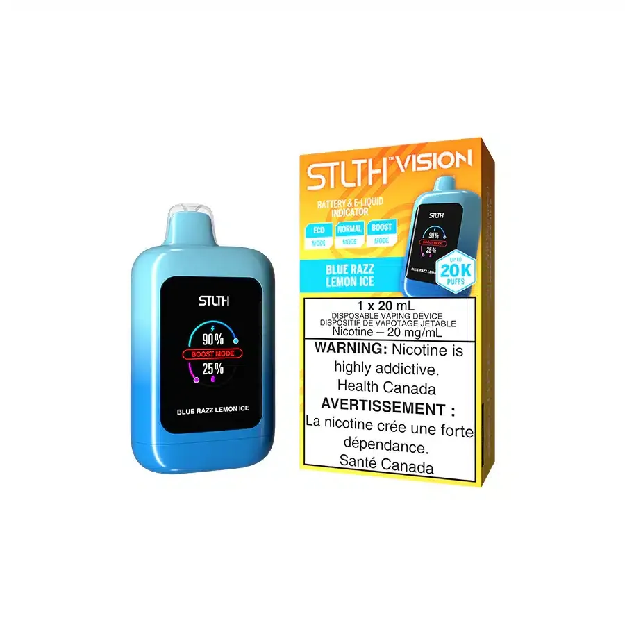 STLTH Vision Disposable Blue Razz Lemon Ice