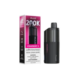 ALLO NUUD 200K Disposable Vape - Strawberry G