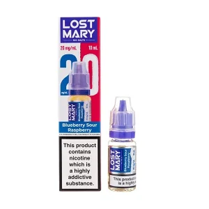 Blueberry Sour Raspberry Nic Salt E-Liquid by Lost Mary