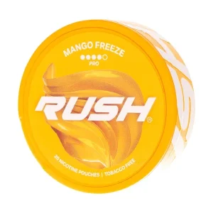 Mango Freeze Nicotine Pouches by Rush