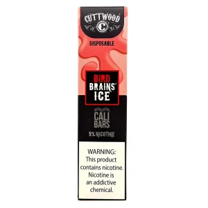 Cuttwood x Cali Bar 5% Disposable Device, Bird Brains Ice