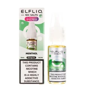 Menthol Nic Salt E-Liquid by Elf Bar ELFLIQ