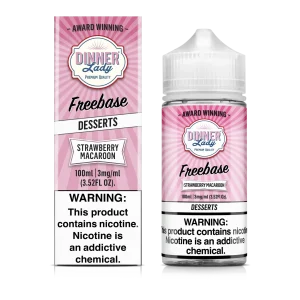 Strawberry Macaroon - Dinner Lady - 100mL