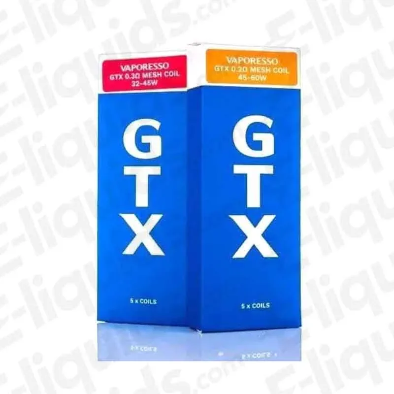 Vaporesso GTX Mesh Replacement Vape Coils - 5 Pack