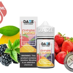 Strawberry Blackberry Lemon 7 Daze Fusion Salt 30ml