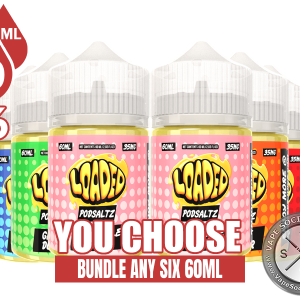 Loaded PODSALTZ Bundle 6x60ml (360ml)