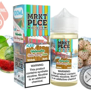 Iced Watermelon Hulaberry Lime MRKT PLCE 100ml