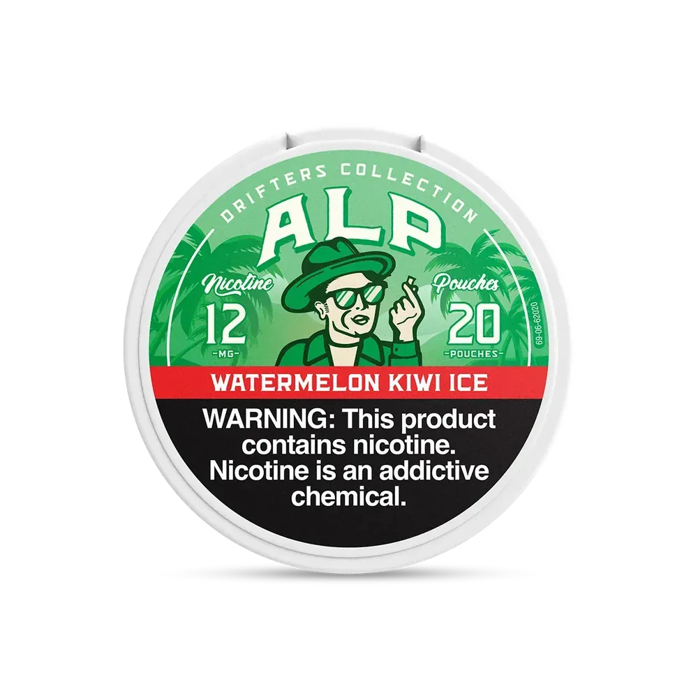 Watermelon Kiwi ICE - ALP Nicotine Pouches - 20ct