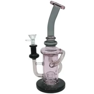 11.5" Recycler Glass Water Pipe w/ Percolator
