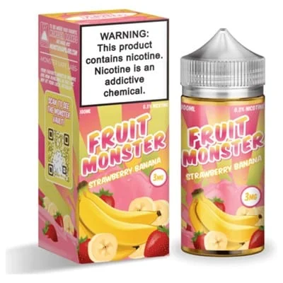 Fruit Monster Strawberry Banana