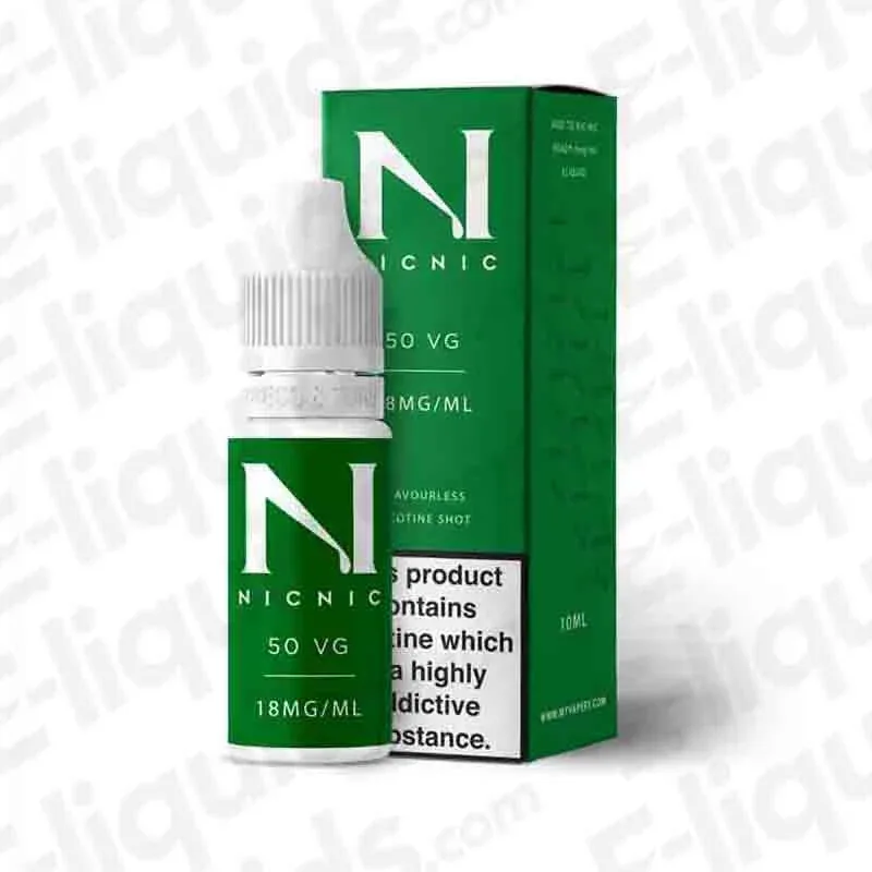 Nic Nic 18mg Low VG Nicotine Shot