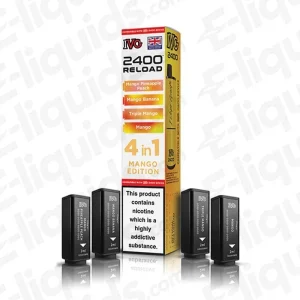 IVG 2400 4 in 1 Mango Edition Prefilled Pod