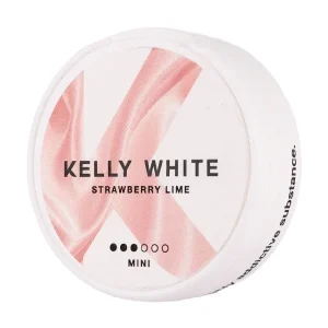 Strawberry Lime Mini Nicotine Pouches by Kelly White