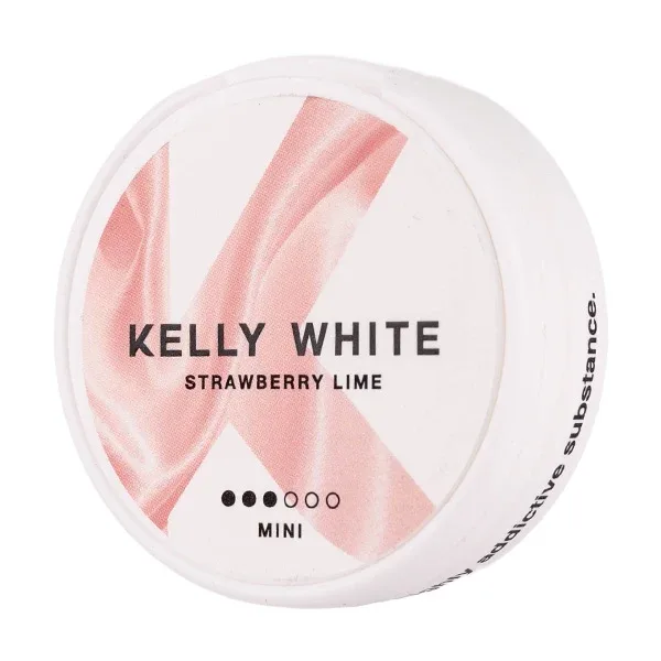 Strawberry Lime Mini Nicotine Pouches by Kelly White