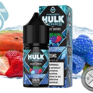 Frozen Blue Razz Straw-Melon Chew Hulk Tears Salt 30ml