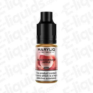 Blackcurrant Apple Nic Salt Vape Juice by Maryliq