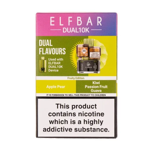 Fruity Edition Dual 10k Refill Pack by Elf Bar