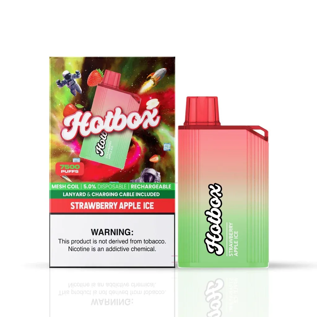 The Puff Brands Hotbox 7500 Puff Disposable Device