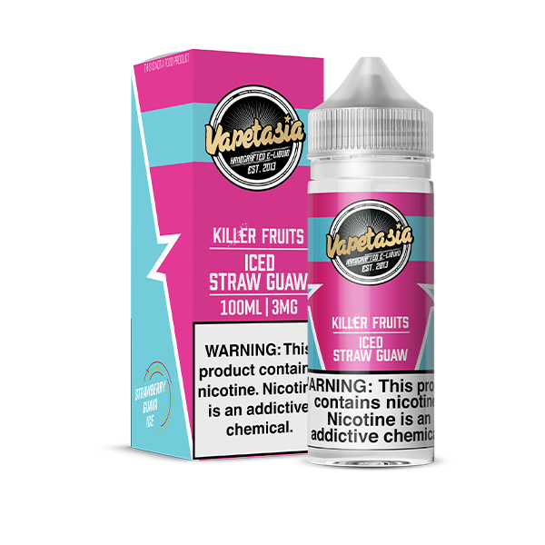 Vapetasia Killer Fruits Iced Straw Guaw eJuice