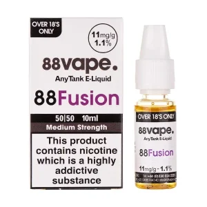 Fusion 50/50 E-Liquid by 88Vape
