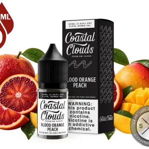 Blood Orange Peach Coastal Clouds Salt 30ml