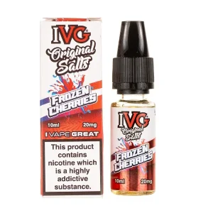 Frozen Cherries Nic Salt E-Liquid by IVG Original Salts