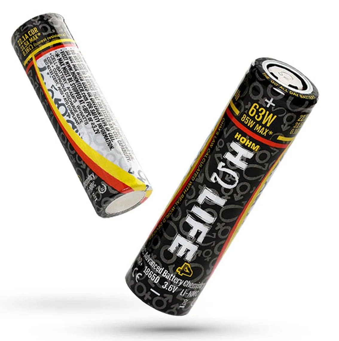 Hohm Tech Hohm Life 18650 3015mAh 22.1A 2 Pack