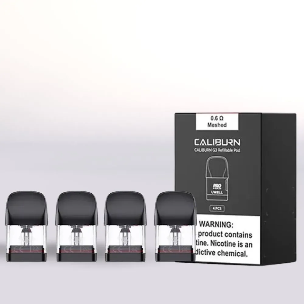 Uwell Caliburn G3 Replacement Pods - Pack of 4