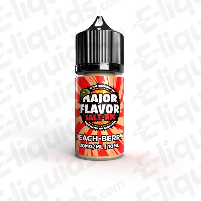 Major Flavor Peachberry Nic Salt - Image 2