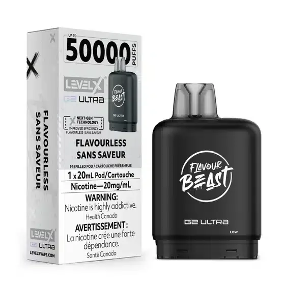 Level X Flavour Beast G2 Ultra Flavourless (6/box)