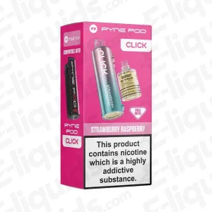Pyne Pod Click 50K Strawberry Raspberry Prefilled Pod