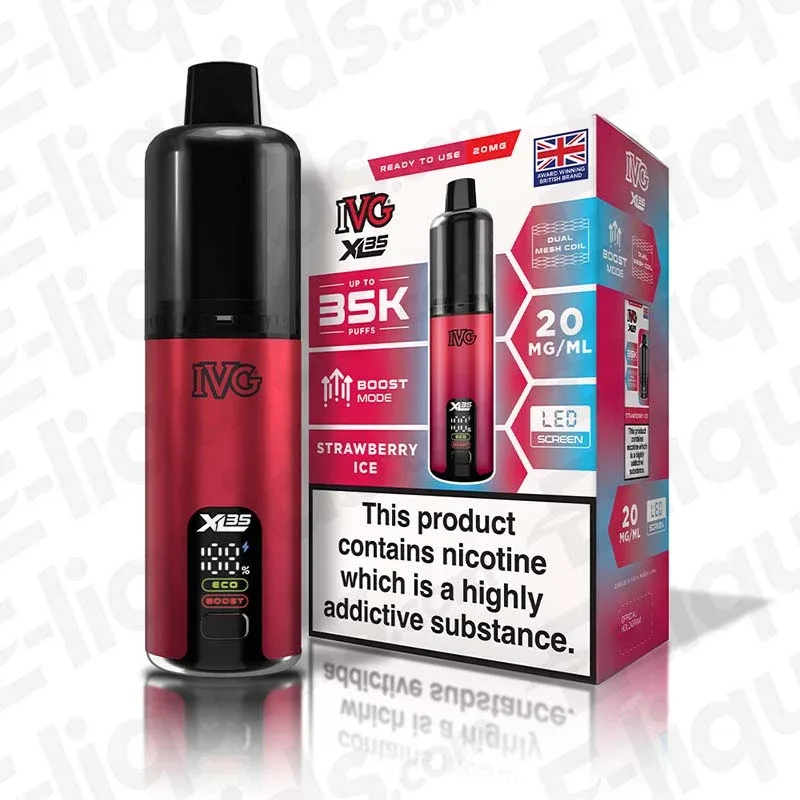 IVG XL 35K Strawberry Ice Prefilled Pod Kit