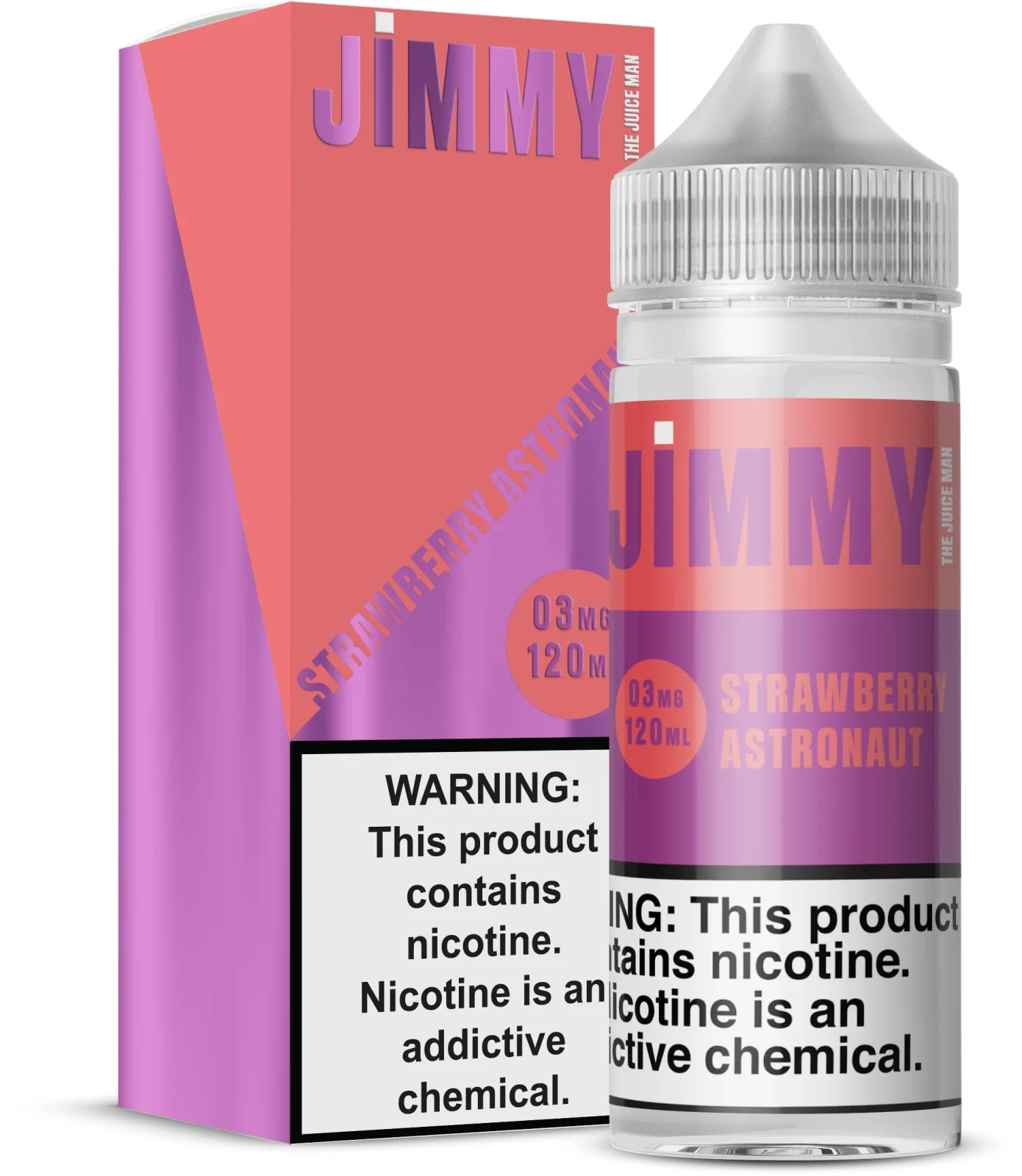 Strawberry Astronaut - Jimmy The Juice Man - 120mL