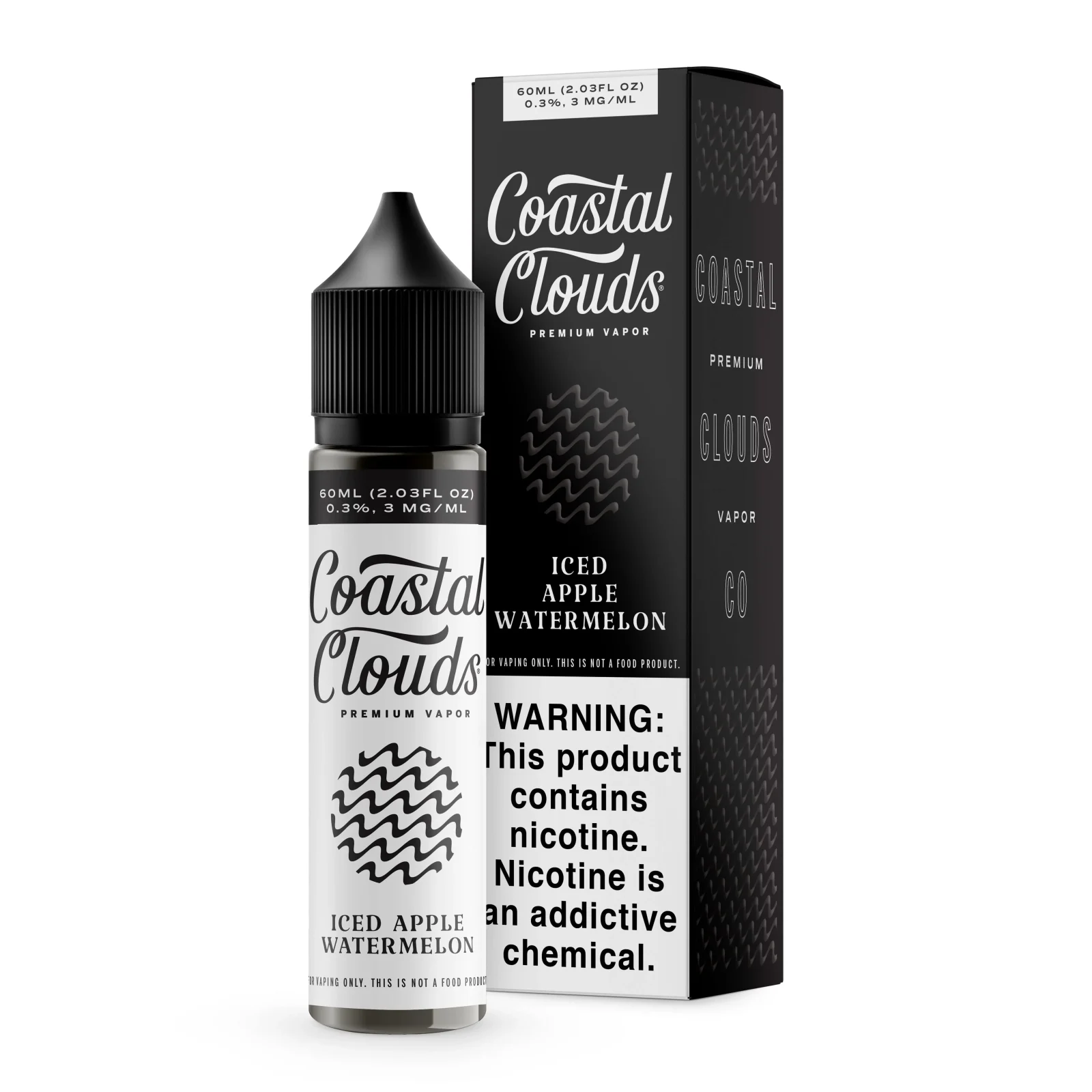 ICED Apple Watermelon - Coastal Clouds - 60mL