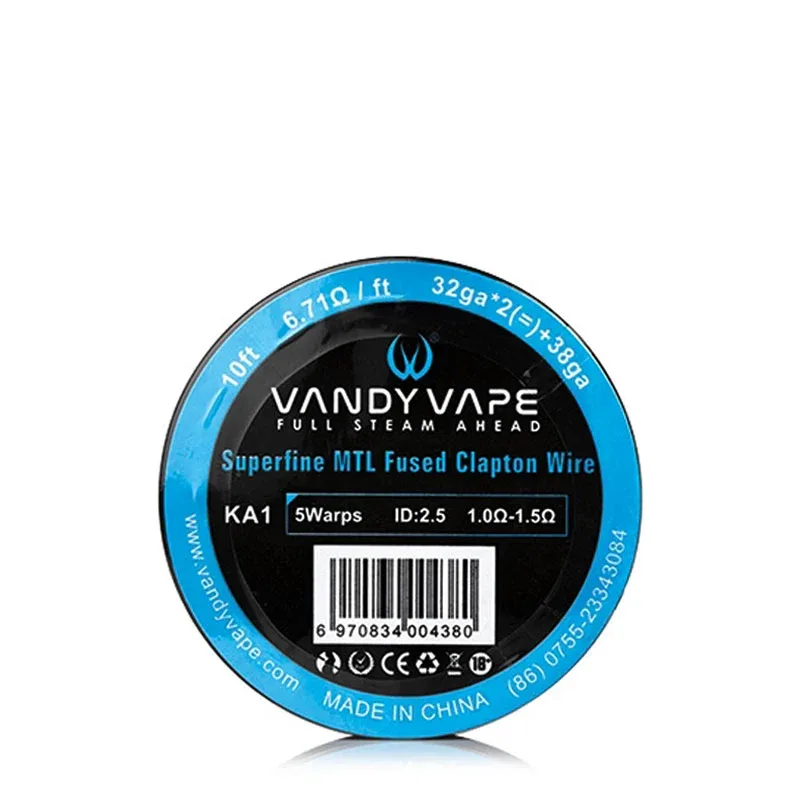 Vandy Vape Superfine MTL Fused Clapton Wire - 10ft - Image 2