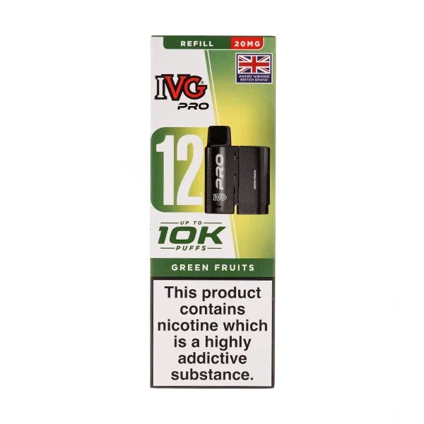 Green Fruits Pro 12 Prefilled Pod + Refill by IVG