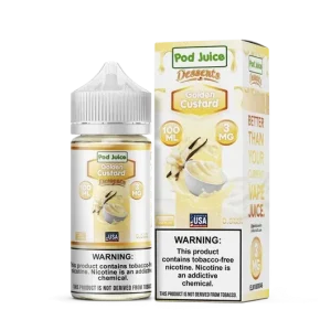 Pod Juice Golden Custard