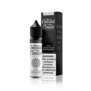 Coastal Clouds E-Liquid Sweets Series - Ice Apple Peach Strawberry