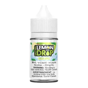Lemon Drop Ice Salt Nic E-Liquid - Green Apple 30ml