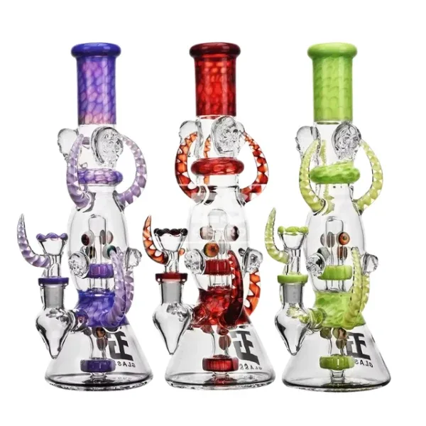 10.5" Garden of Eden Heady Glass Water Pipe