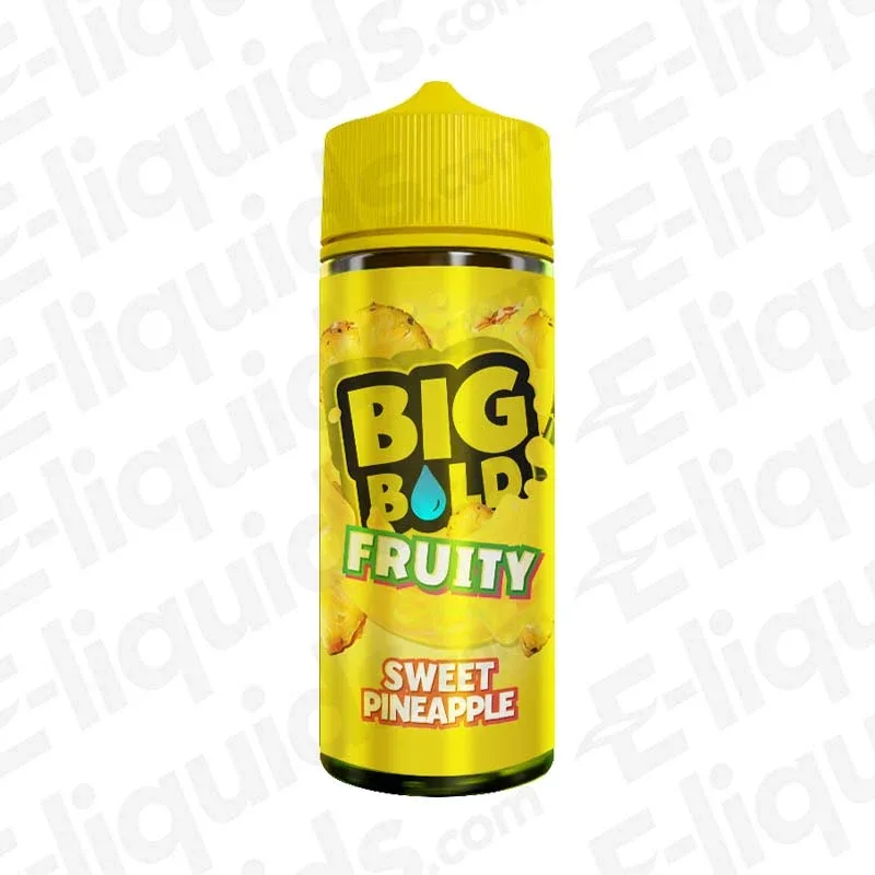 Big Bold Fruity Sweet Pineapple Shortfill Vape Juice
