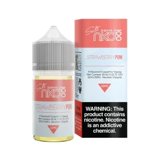Strawberry Pom Menthol (Brain Freeze) Naked 100 Salts 30mL 35mg